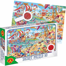 A ALEXANDER Puzzle Obserwacyjne z Lupą  90