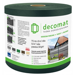Scala Decomat Taśma Ogrodzeniowa 19,3cm x 2600cm Zielona