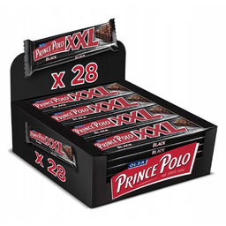 Prince Polo XXL Black Kruchy wafelek z kremem