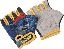 Para rękawiczek rowerowych dla niemowląt Batman superbohater żółty