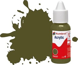 Humbrol DB0155 Farba Akrylowa nr 155 Matt Olive
