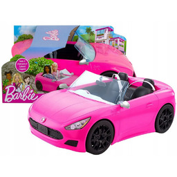 Barbie Auto Różowy Kabriolet Samochód Dla Lalek