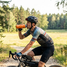 Elite Bidon SYSSA stal nierdzewna pomarańczowy, 750 ml