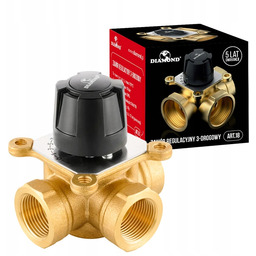 Zawór Mieszający 3-DROGOWY 3/4" DN20 Trzy Drożny Trójdrożny