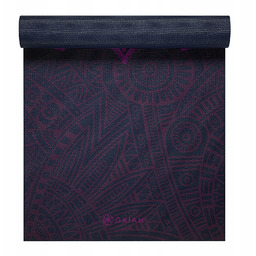 Mata do jogi ćwiczeń antypoślizgowa wytrzymała Gaiam Plum