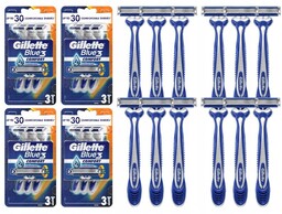 JEDNORAZOWE MASZYNKI DO GOLENIA GILLETTE BLUE 3 COMFORT