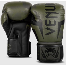 VENUM Rękawice bokserskie Elite Khaki Camo 10 OZ