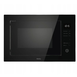 Kuchenka mikrofalowa do zabudowy Amica AMMB25E4SGB 25L Czarny