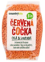 Country Life BIO Łuskane nasiona czerwonej soczewicy 14