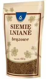 Siemię lniane brązowe Oleofarm - 450 g