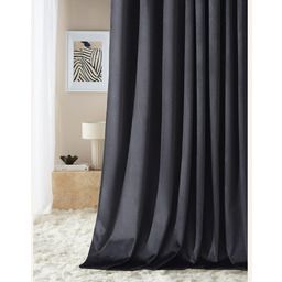 ZASŁONA WELUROWA BIANCA - CZARNA 180x280 TAŚMA