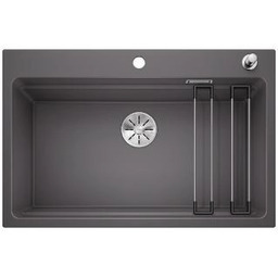 Blanco ETAGON 8 525178 Granitowy Szarość skały Zlewozmywak