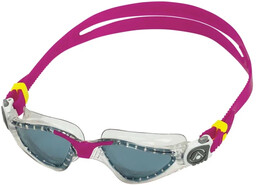 AQUA SPHERE Okularki pływackie KAYENNE SMALL transparent/rapsberry dark
