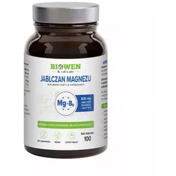 BIOWEN Jabłczan magnezu, 100 kapsułek