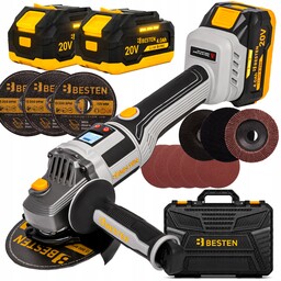 Szlifierka Kątowa Akumulatorowa Bezszczotkowa Kątówka Diax 2XAku 4Ah