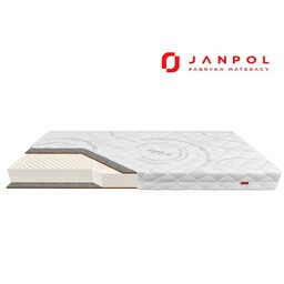 JANPOL ZEUS materac piankowy, lateksowy, Rozmiar - 120x200,