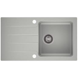 Zlewozmywak granitowy LAGOON 1-komorowy 160 szary