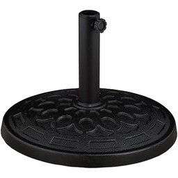 Relaxdays Stojak na parasol przeciwsłoneczny, do drążków parasola