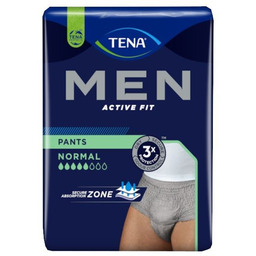 TENA Men Pants Normal Grey L/XL Bielizna chłonna