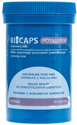 Bicaps Potassium, 60 kapsułek