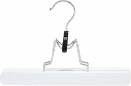 Amazon Basics Drewniane wieszaki na spodnie, 25 cm,