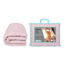 Wendre Kołdra antyalergiczna 200x220 Koriste różowa całoroczna