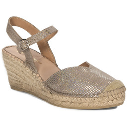 Maciejka Espadryle Damskie Beżowe-40