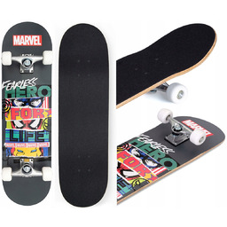 Deskorolka Drewniana Duża 79 cm dla dzieci Solidna