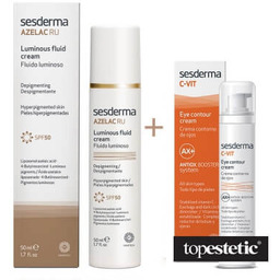 Sesderma Azelac RU Luminous Fluid Cream + C-VIT