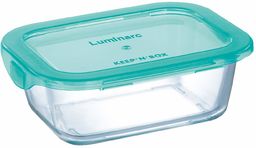 Luminarc Keep''N''Box Pojemnik na Żywność, Przezroczysty/Turkusowy, 1.89 l