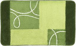 Kleine Wolke Dywanik łazienkowy Curly zielony 60 x