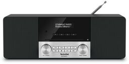 TechniSat DigitRadio 3 Radio FM DAB+ Bluetooth Czarno-srebrny