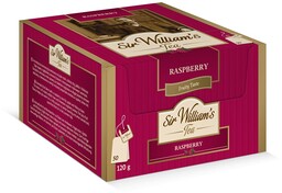 Herbata Sir William s Tea Raspberry 50 saszetek