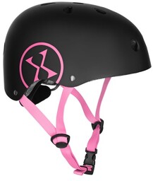 KASK CZARNO-RÓŻOWY ROZM. MTW001-1 NILS EXTREME