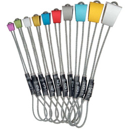 WILD COUNTRY Zestaw kości ROCK ON WIRE ANODISED