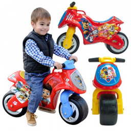 INJUSA Psi Patrol Jeździk Motor Rowerek Biegowy