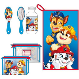 Zestaw toalety podróżnej Paw Patrol dla dzieci, przezroczysta