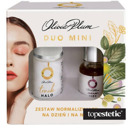 Olivia Plum Duo Mini Zestaw Normalizujący ZESTAW Tonik