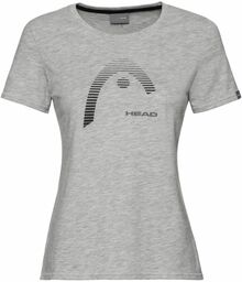 Head Club Lara T-shirt W Grey Melange 2021