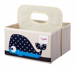 3 Sprouts, Organizer na pieluszki, Wieloryb