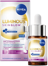 NIVEA Luminous Even Glow Natychmiastowe Glow-Serum, 15 ml