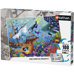 Nathan Puzzle Das Waterworld 100-częściowy, 86765