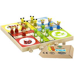 CHIŃCZYK DREWNIANY gra planszowa dla dzieci VIGA gry