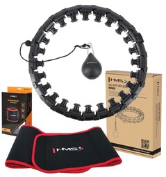 ZESTAW HULA HOP HHW01 BLACK Z WYPUSTKAMI