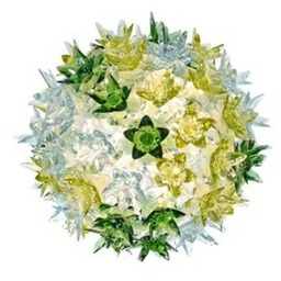 Kartell - Bloom CW2 Lampa Ścienna/Sufitowa Miętowa