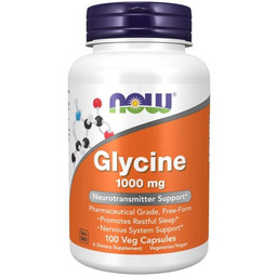 NOW Foods Glicyna 1000 mg