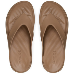 Japonki Crocs Getaway Platform Flip 209410 Brązowy