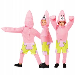 Kostium dziecięcy Patrick Patryk na licencji Spongebob 10-12