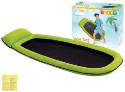 Materac plażowy do pływania MESH MATS GREEN Intex