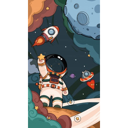 PUZZLE NASA Kosmos Planety Gwiazdy A3 252 el